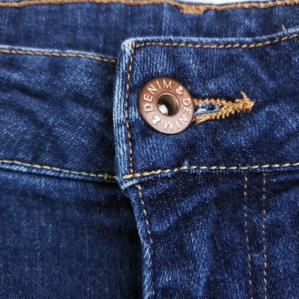 H&M &Denim Jeans Skinny High Waist Blue Size 28 Inseam 34 - Picture 5 of 9